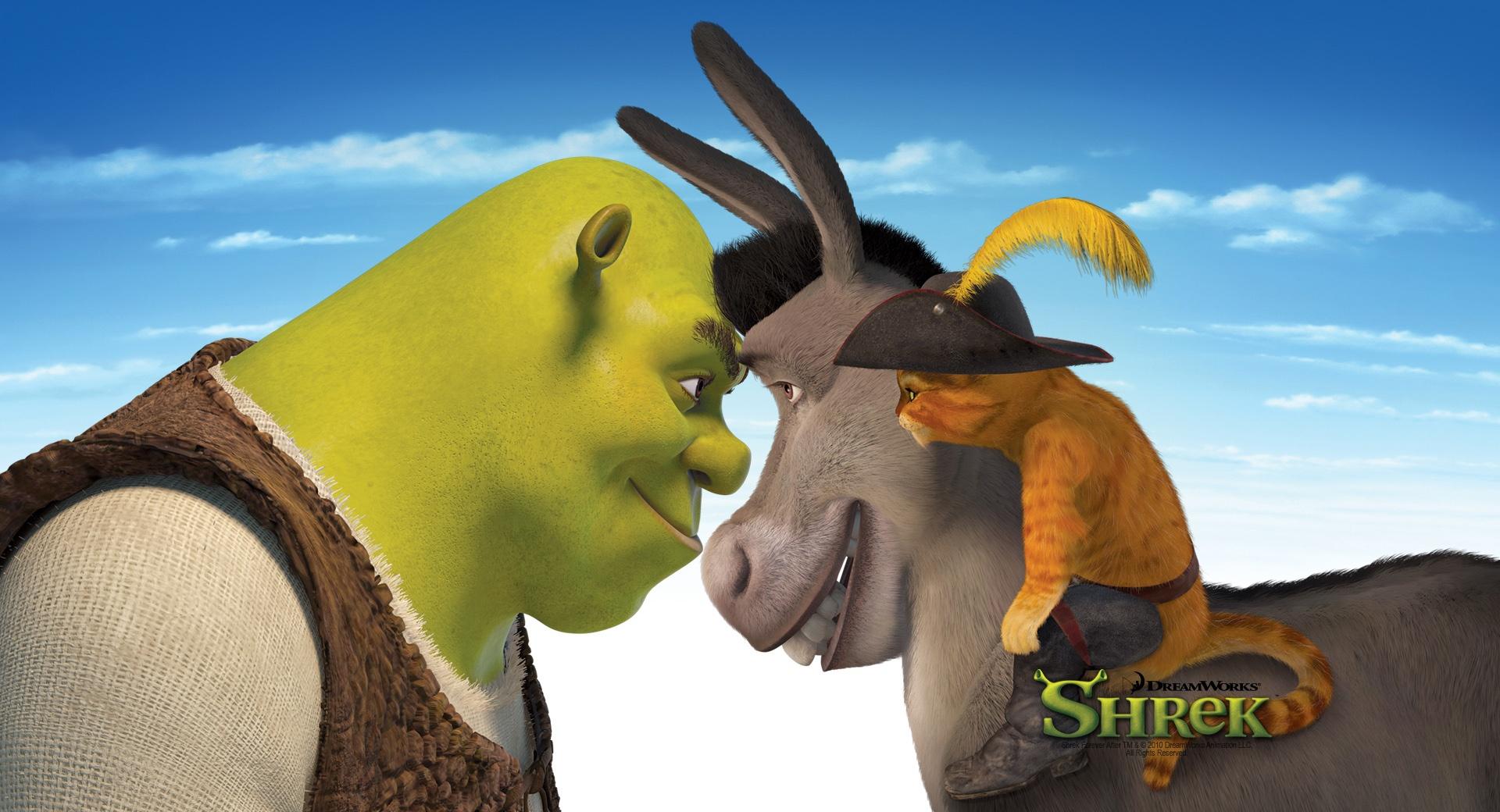 Shrek, Donkey And Puss, Shrek The Final Chapter wallpapers HD quality