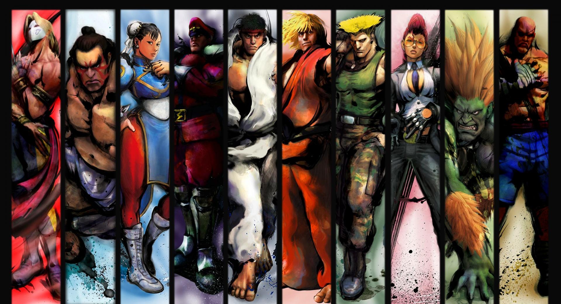 Street Fighter Characters wallpapers HD quality