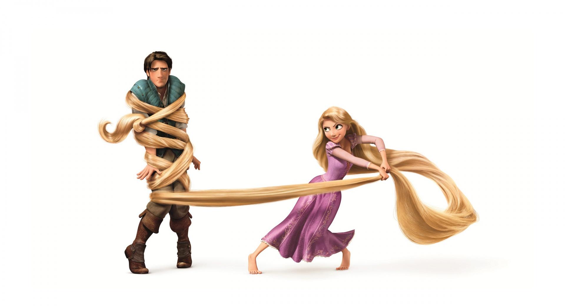 Tangled  Rapunzel And Flynn Ryder at 1024 x 768 size wallpapers HD quality