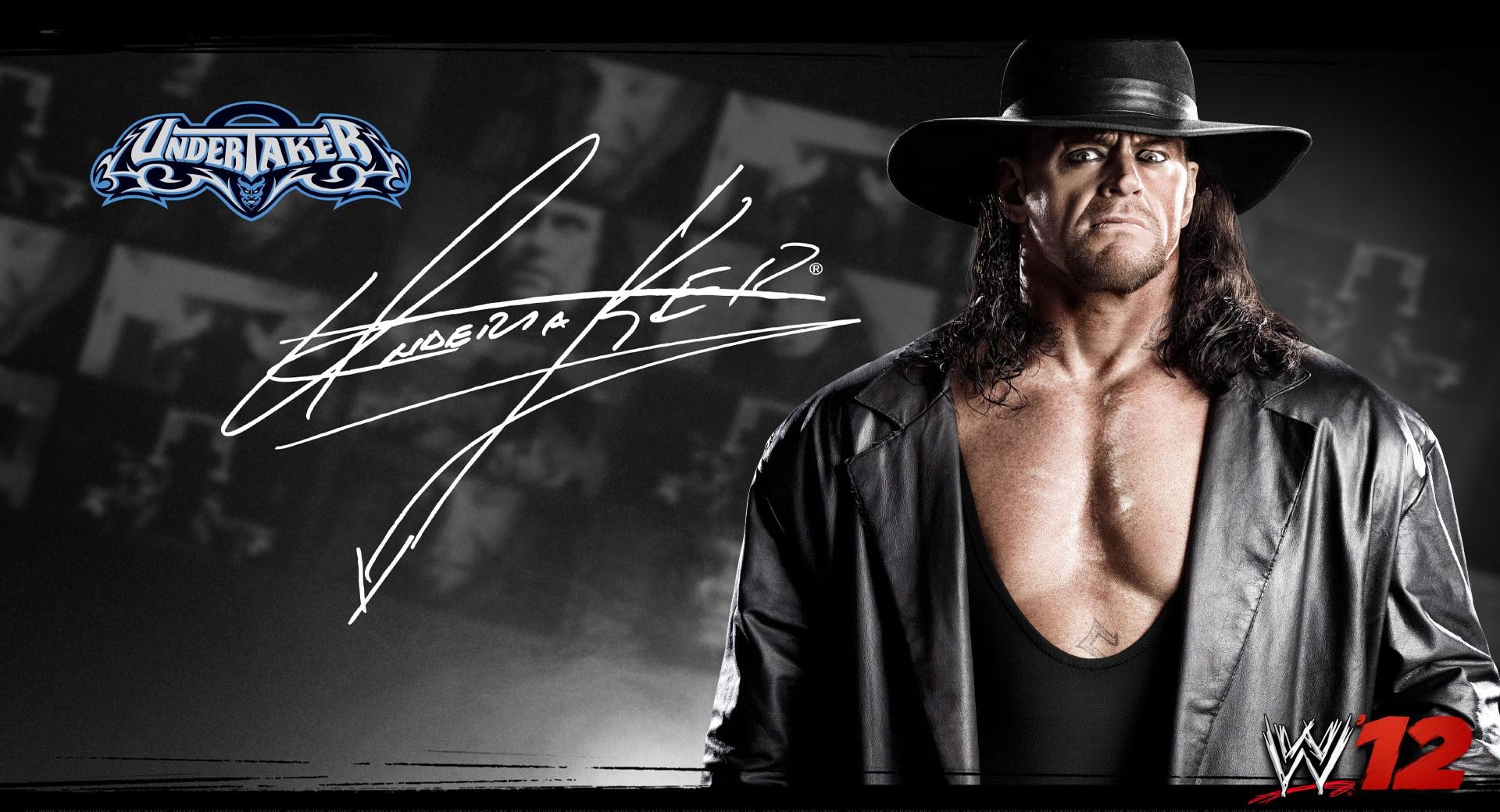 UnderTaker WWE12 at 640 x 960 iPhone 4 size wallpapers HD quality