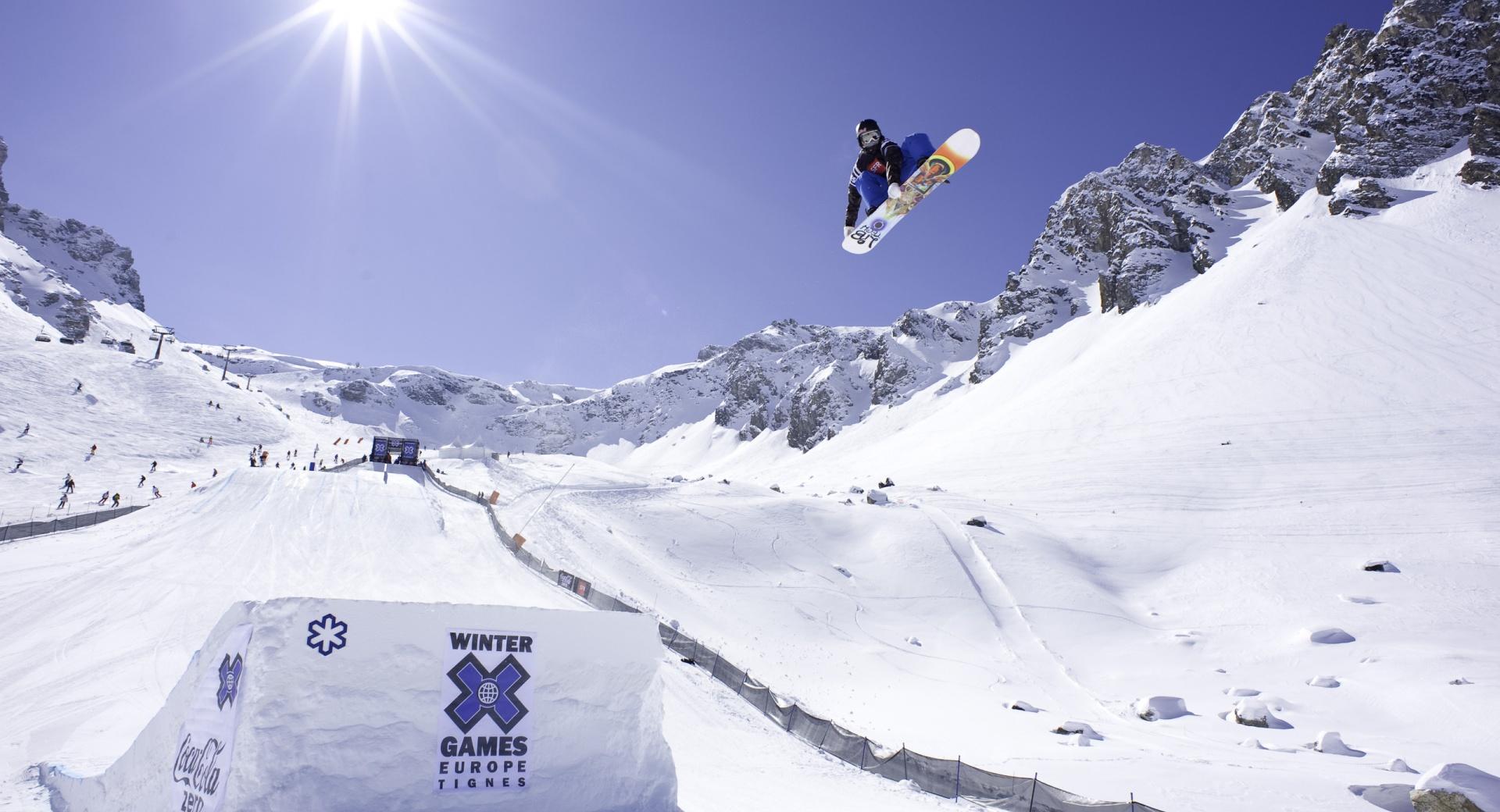 Winter Games Europe Tignes at 1152 x 864 size wallpapers HD quality