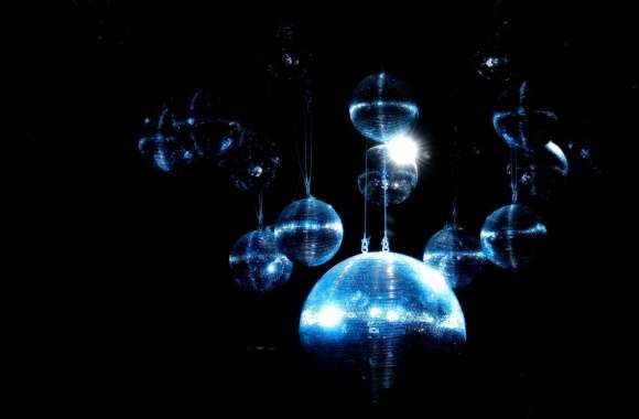 Blue Disco Ball wallpapers hd quality
