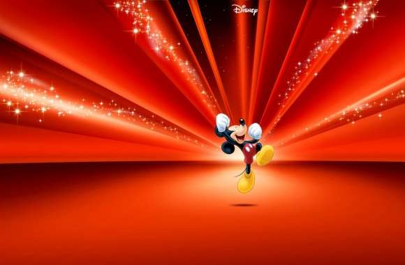 Mickey Mouse Disney Red