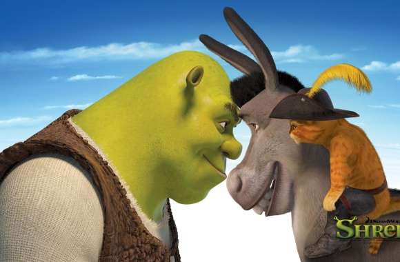 Shrek, Donkey And Puss, Shrek The Final Chapter