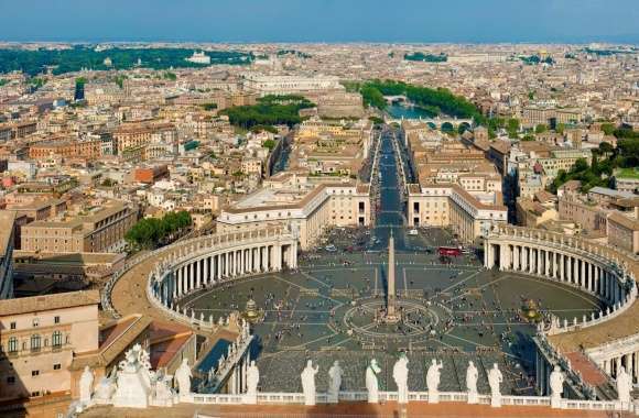 St Peters Square Rome
