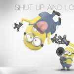Shut Up and Love Minions download wallpaper