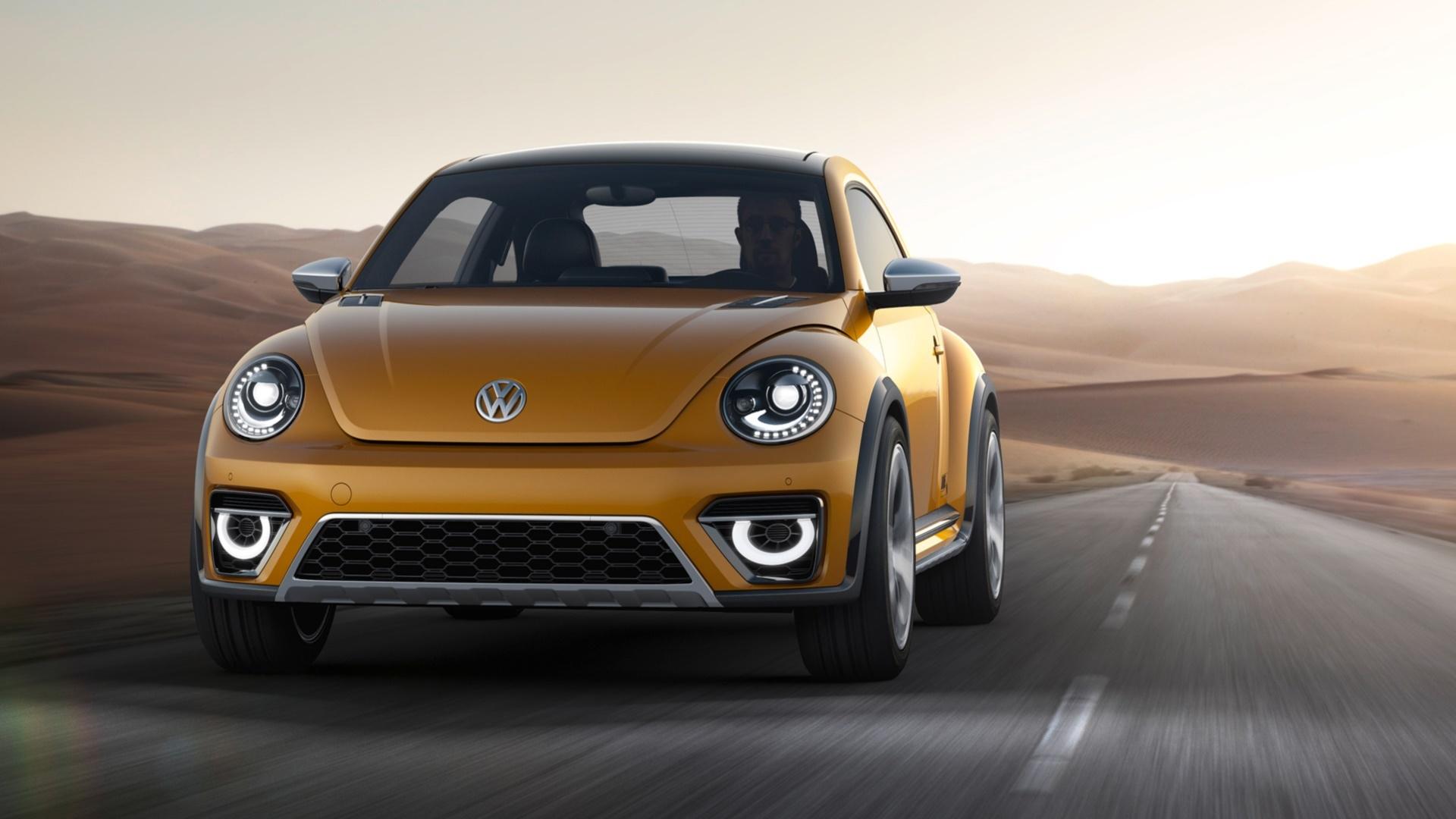 2014 Volkswagen Beetle Dune Concept at 750 x 1334 iPhone 6 size wallpapers HD quality