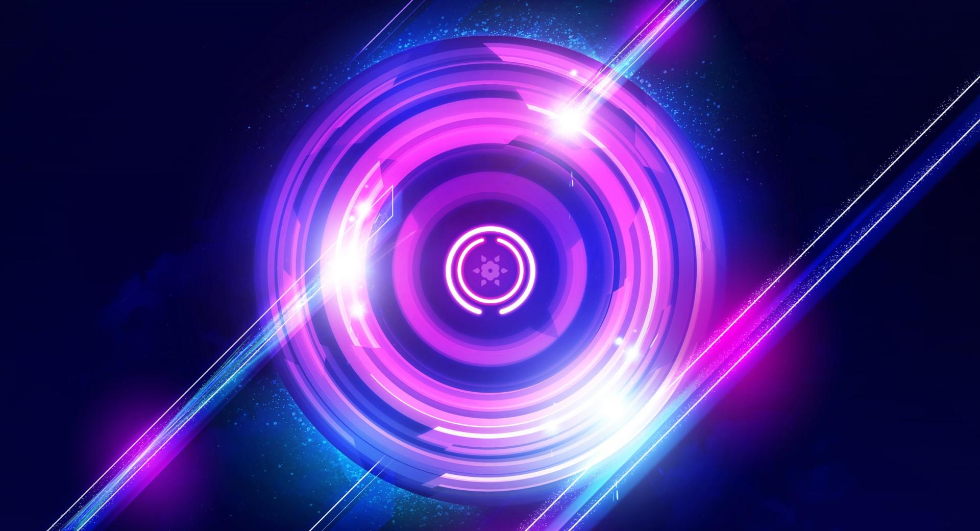 Abstract Power Button at 320 x 480 iPhone size wallpapers HD quality