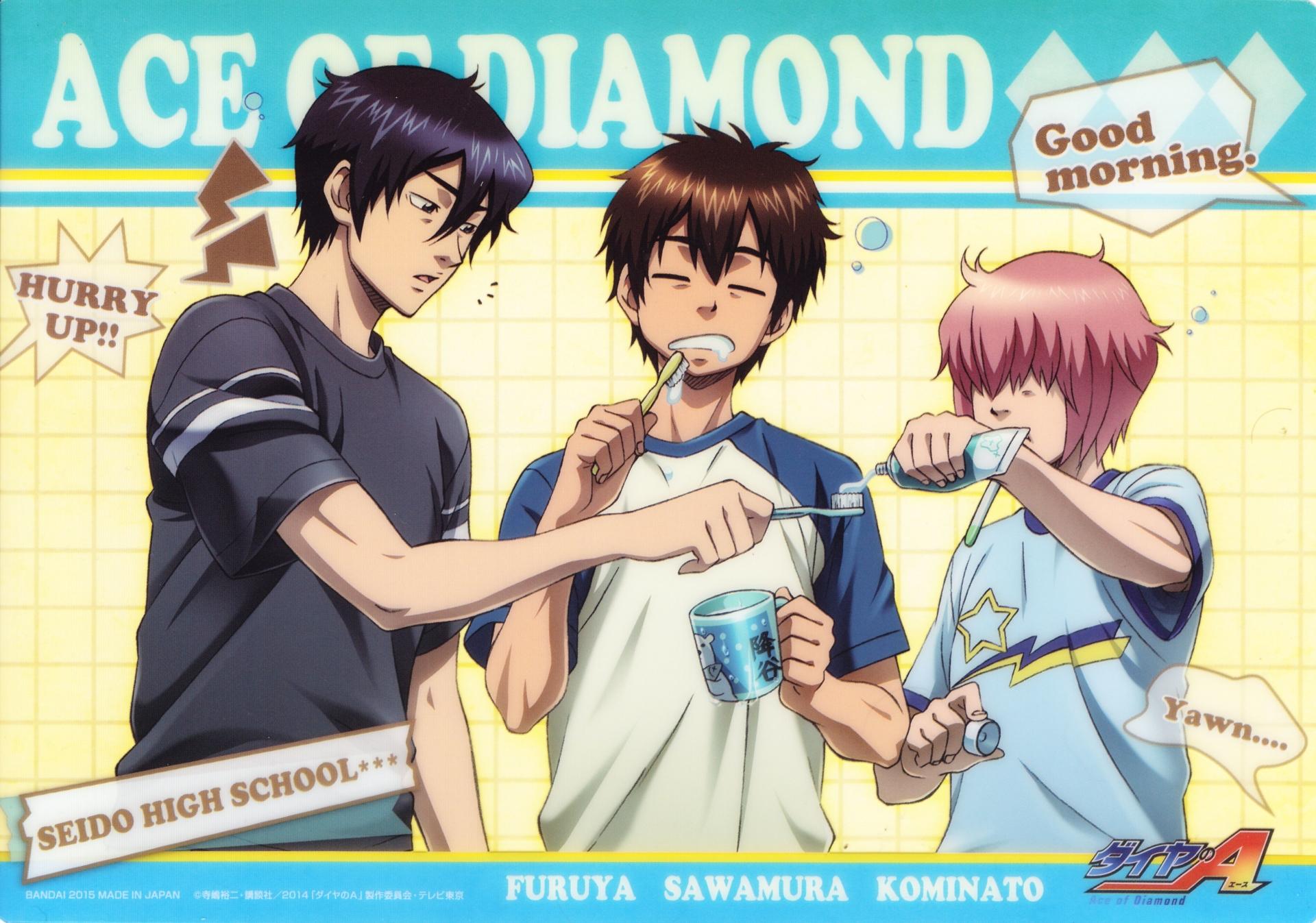 Ace Of Diamond at 640 x 960 iPhone 4 size wallpapers HD quality
