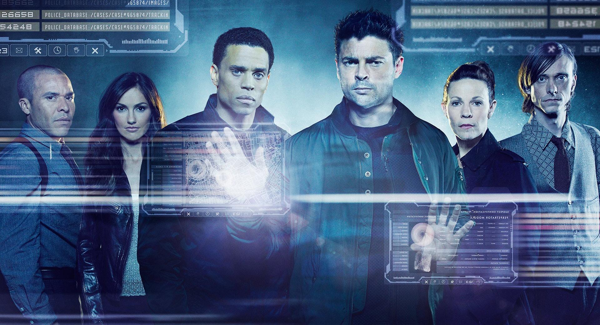 Almost Human TV series Cast at 1024 x 768 size wallpapers HD quality