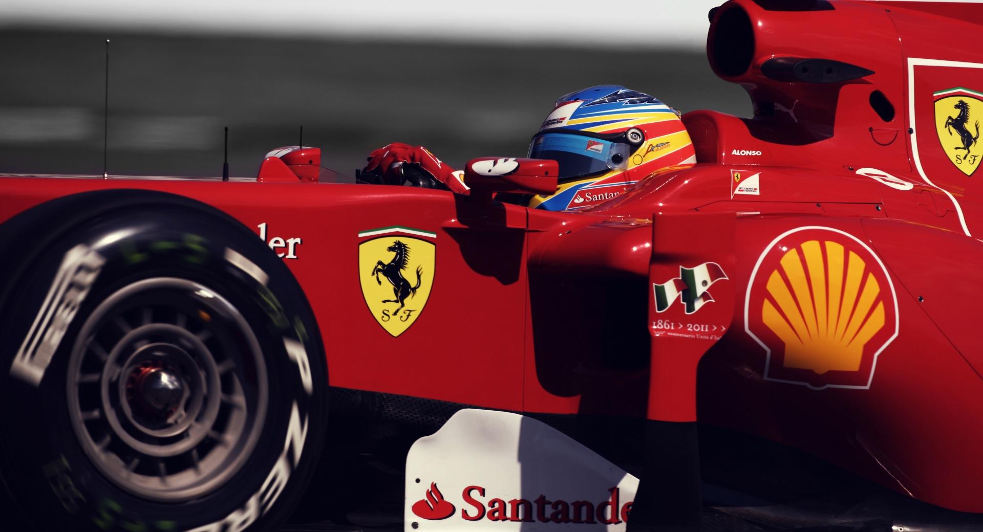 Alonso Fernando Ferrari at 1024 x 1024 iPad size wallpapers HD quality