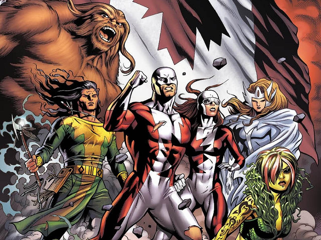 Alpha Flight at 320 x 480 iPhone size wallpapers HD quality