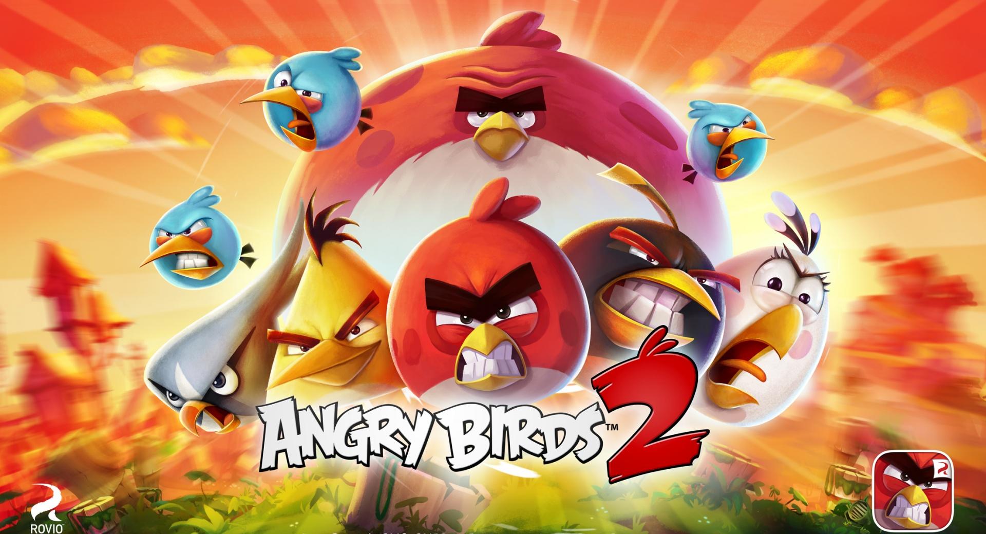 Angry Birds 2 The Flock at 640 x 960 iPhone 4 size wallpapers HD quality