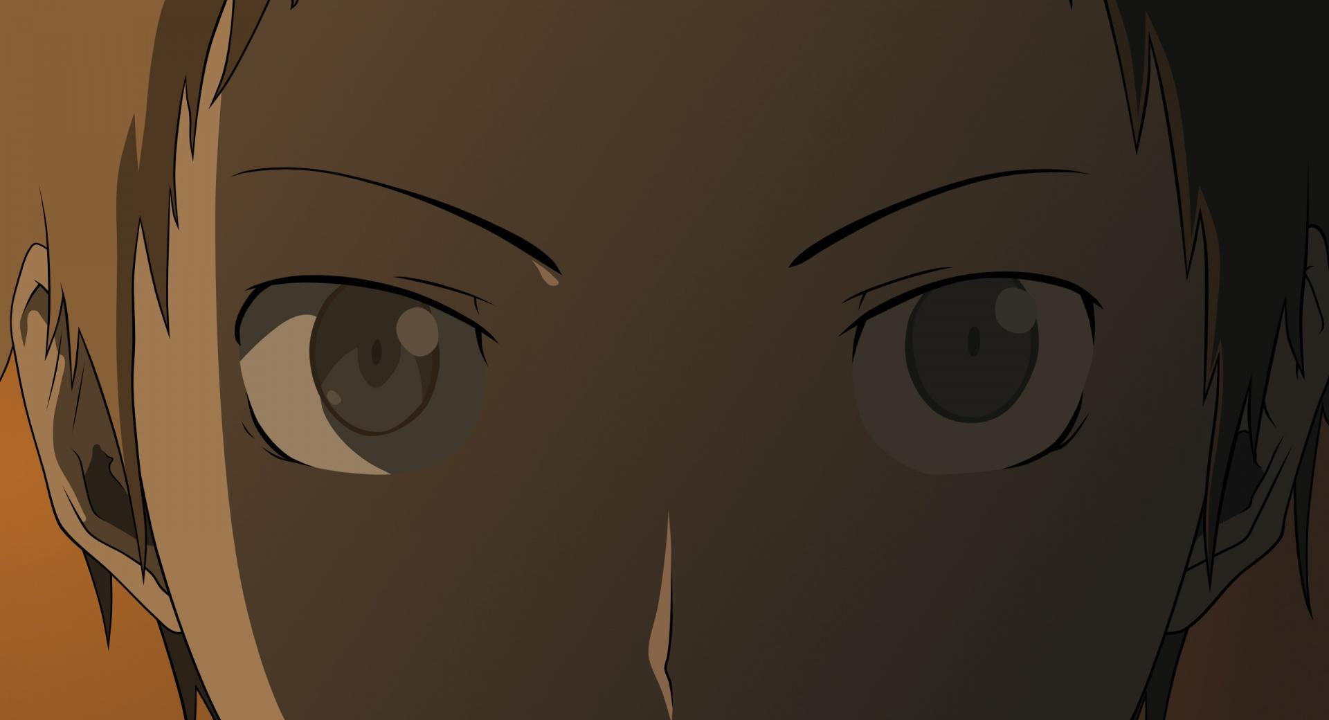 Anime Boy Eyes at 640 x 1136 iPhone 5 size wallpapers HD quality