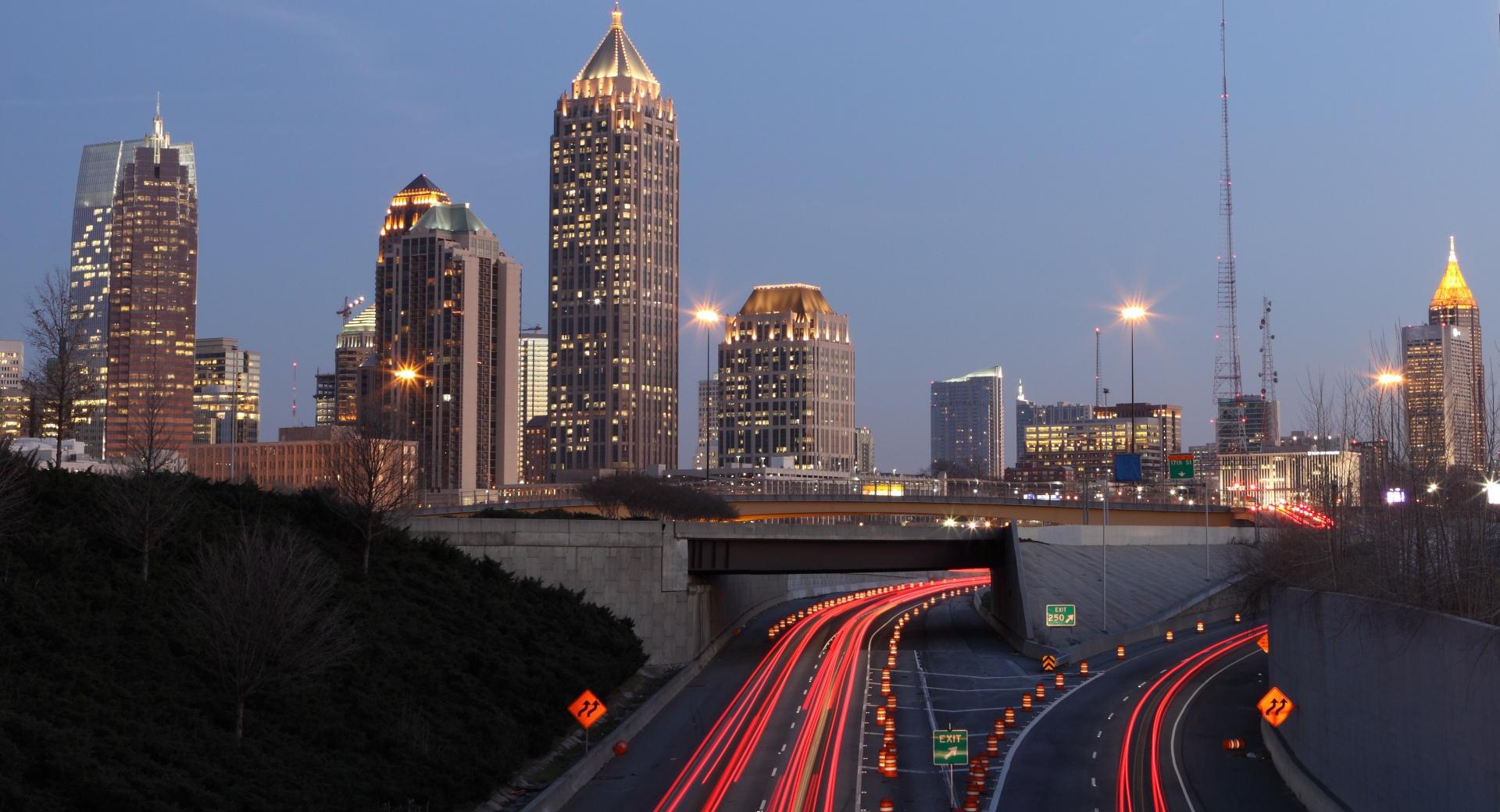 Atlanta City at 2048 x 2048 iPad size wallpapers HD quality