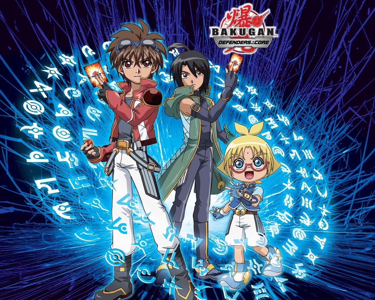 Bakugan Battle at 320 x 480 iPhone size wallpapers HD quality