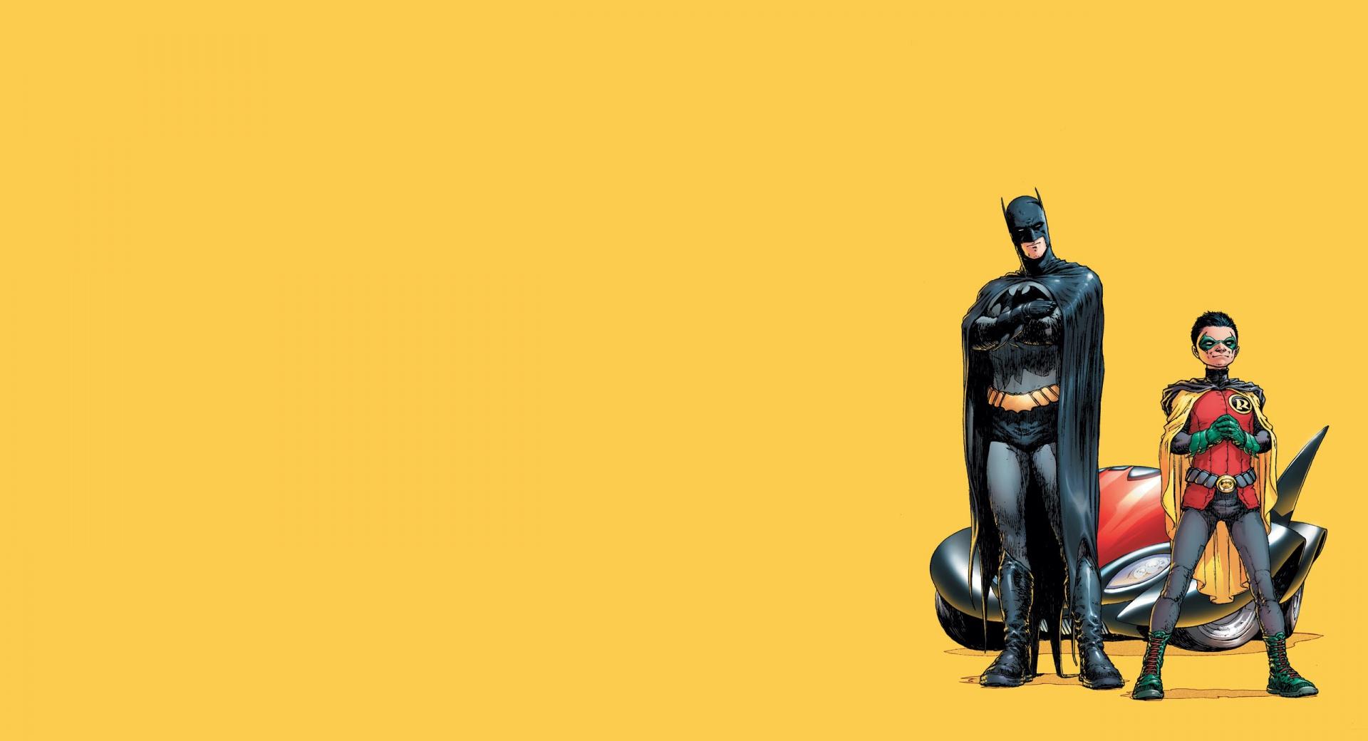 Batman And Robin Cartoon at 640 x 1136 iPhone 5 size wallpapers HD quality