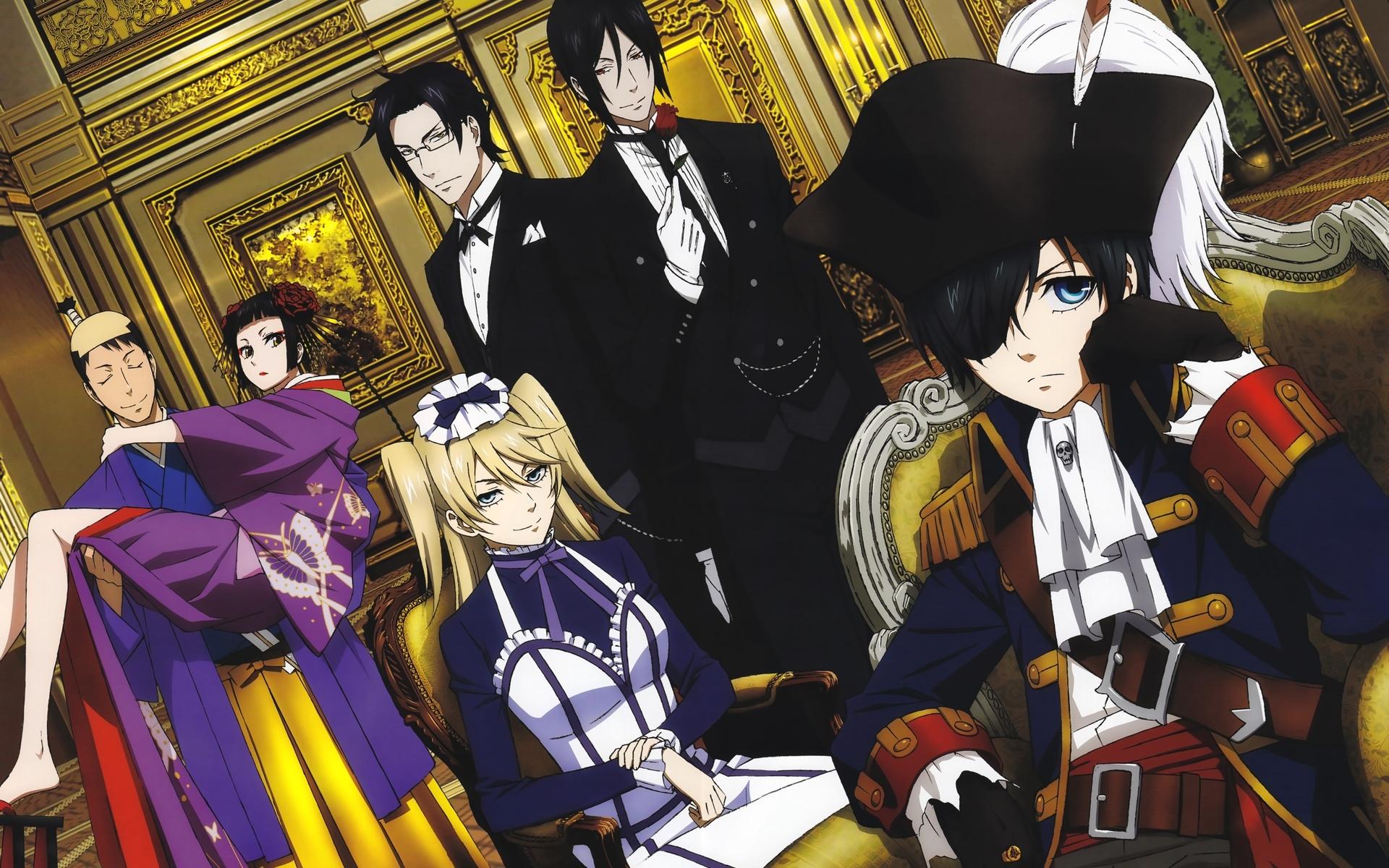 Black Butler at 750 x 1334 iPhone 6 size wallpapers HD quality