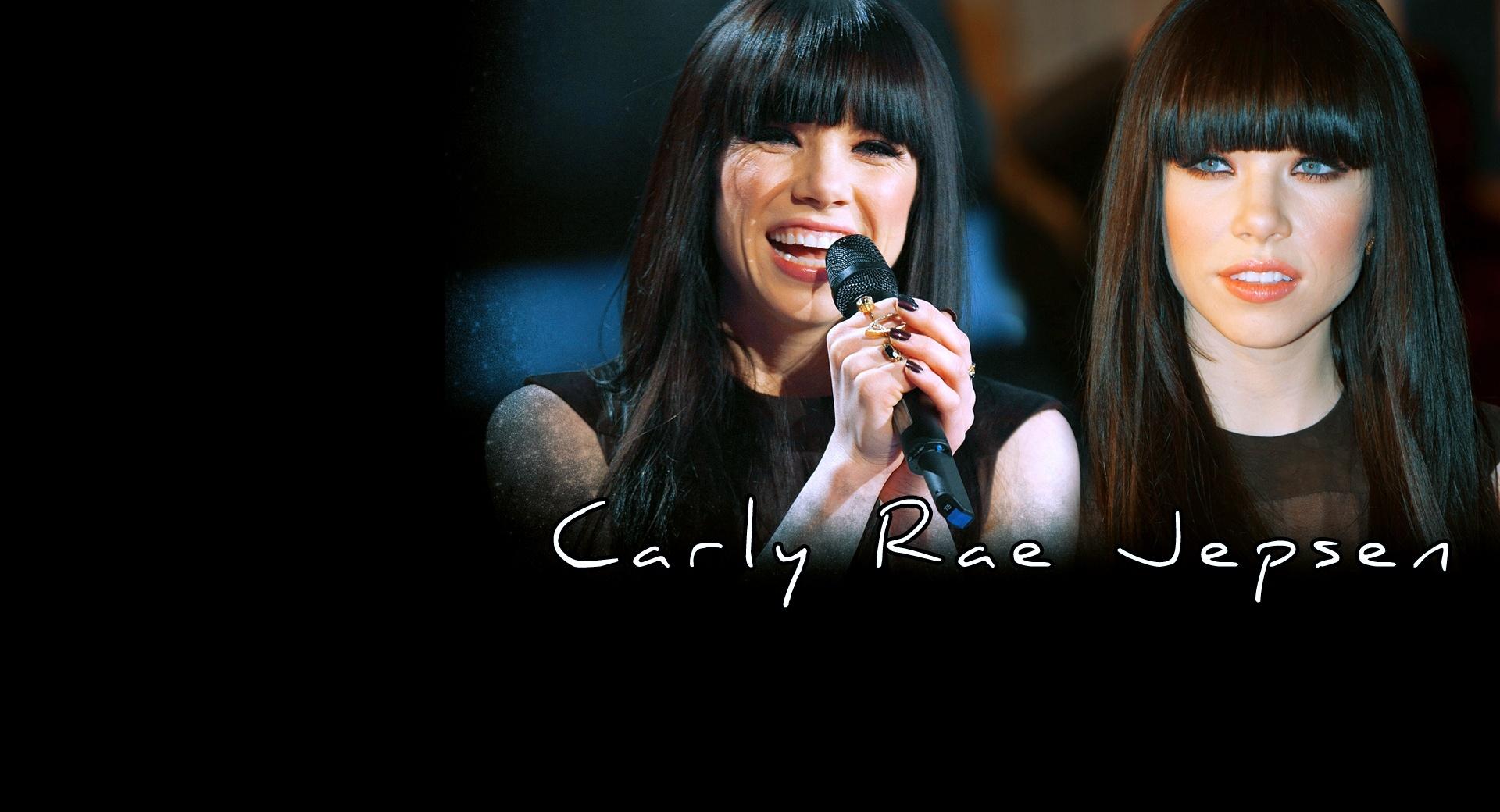 Carly Rae Jepsen Singing at 640 x 1136 iPhone 5 size wallpapers HD quality