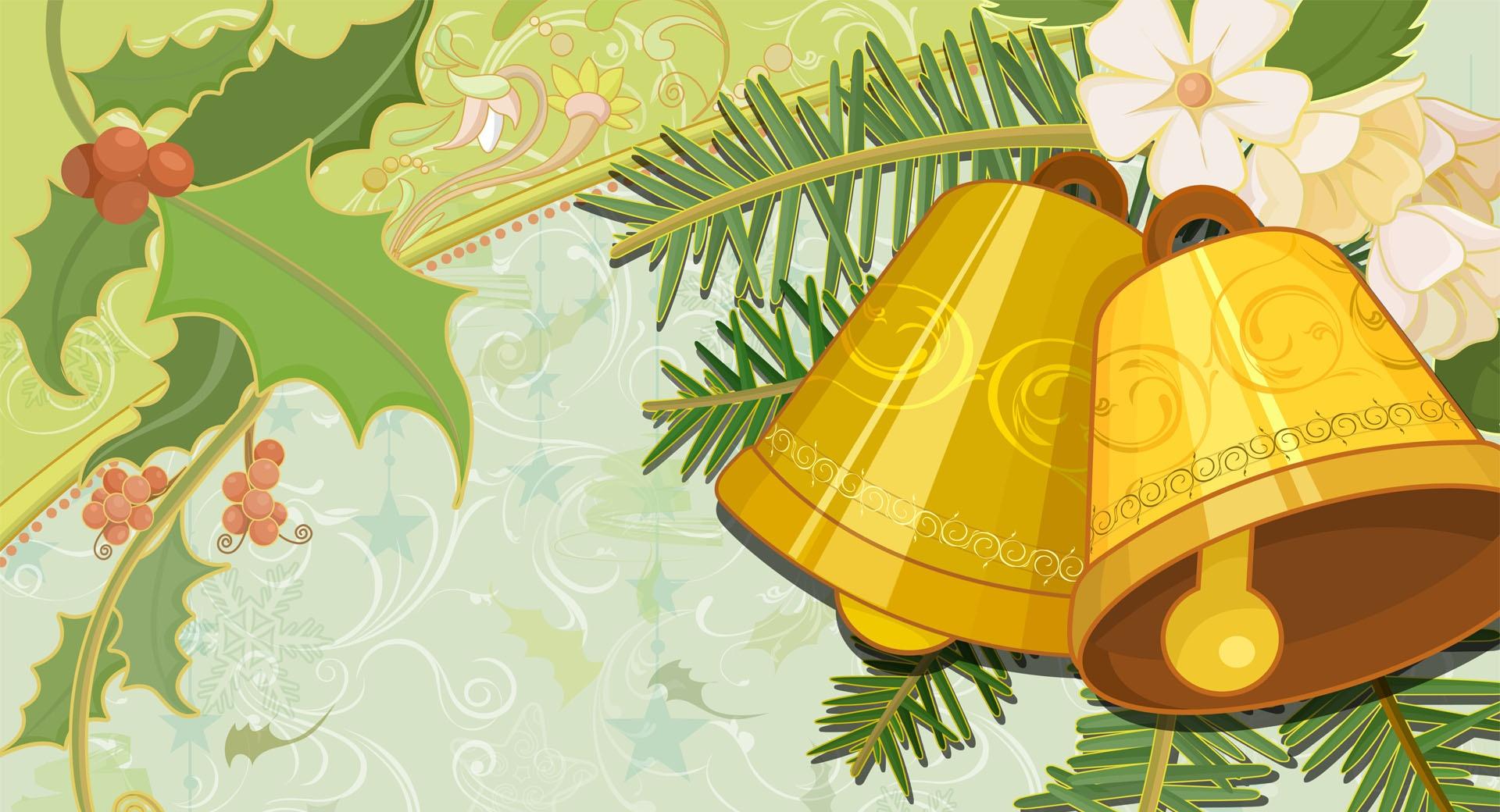 Christmas Bells Vector wallpapers HD quality