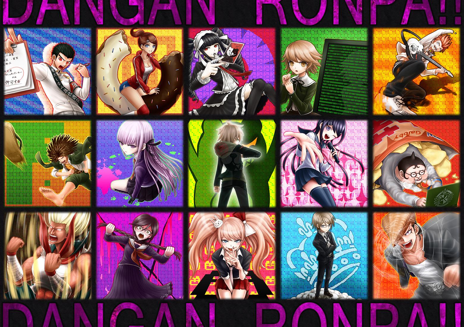 Danganronpa at 640 x 1136 iPhone 5 size wallpapers HD quality