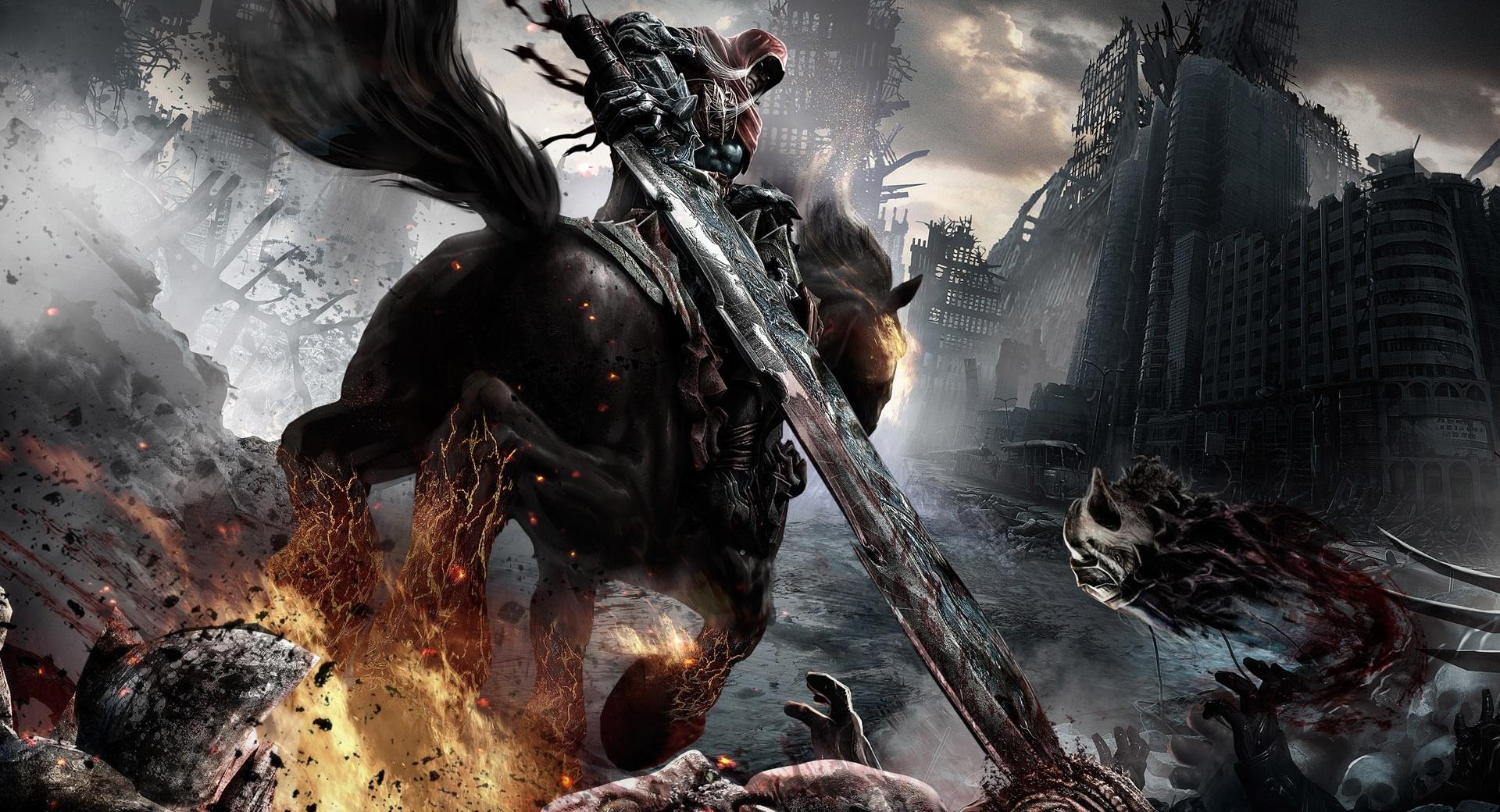 Darksiders Horsemen at 1152 x 864 size wallpapers HD quality
