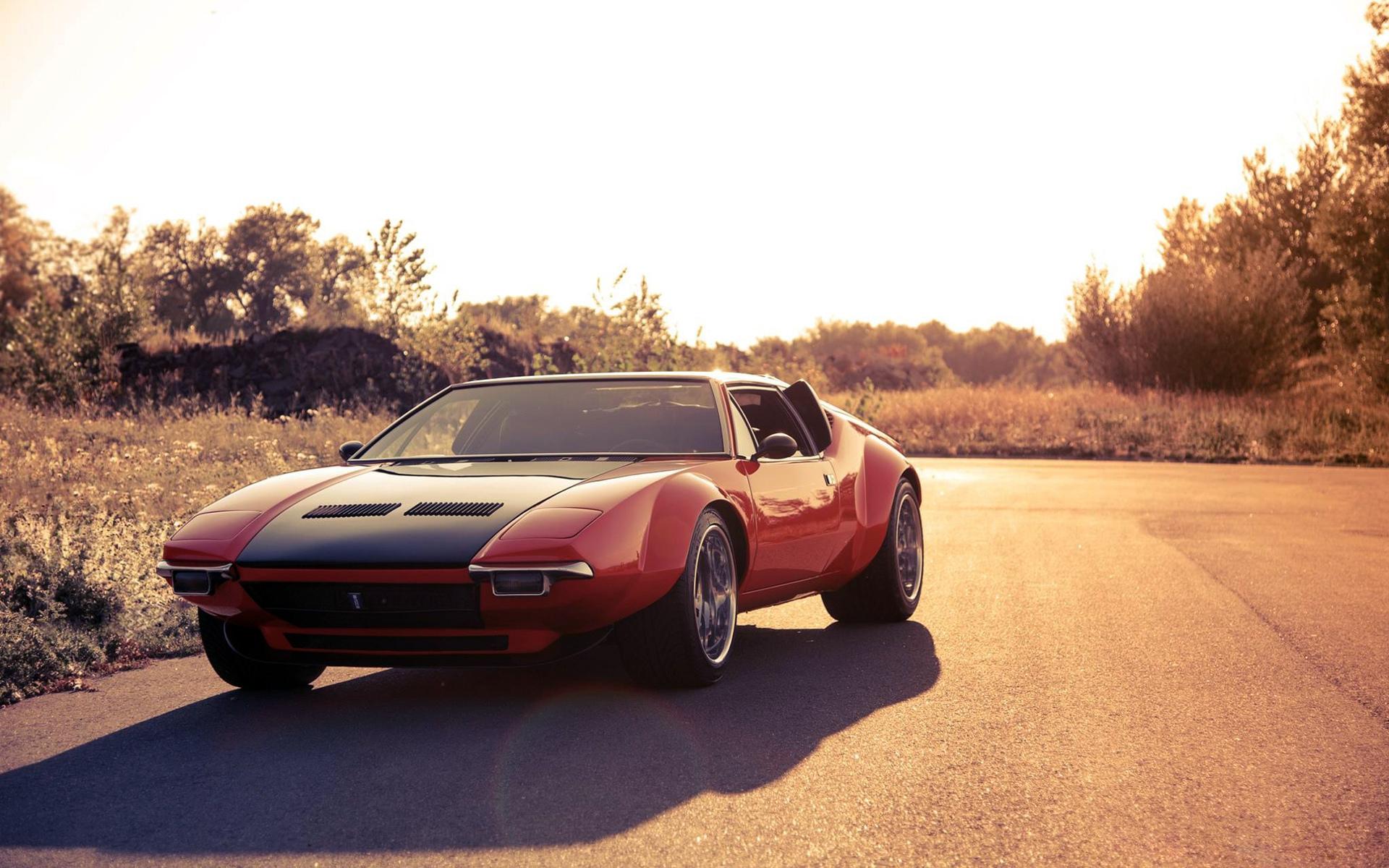 De Tomaso Pantera at 640 x 1136 iPhone 5 size wallpapers HD quality