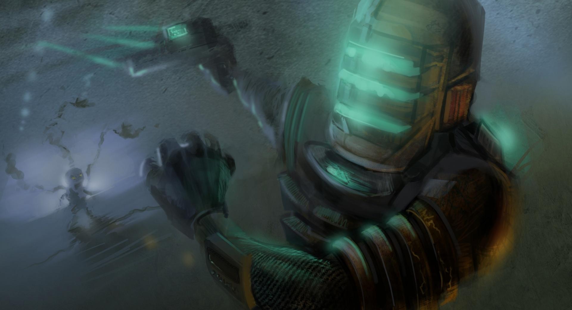 Dead Space 3 Concept Art at 2048 x 2048 iPad size wallpapers HD quality