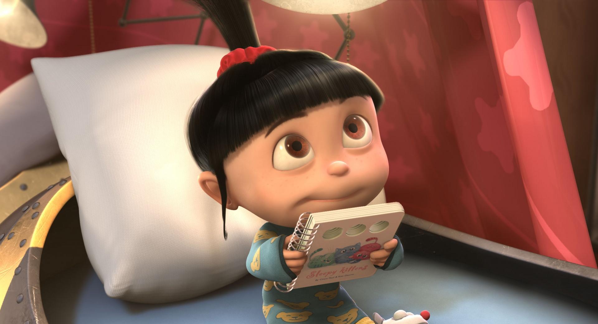 Despicable Me 2 Agnes at 1152 x 864 size wallpapers HD quality