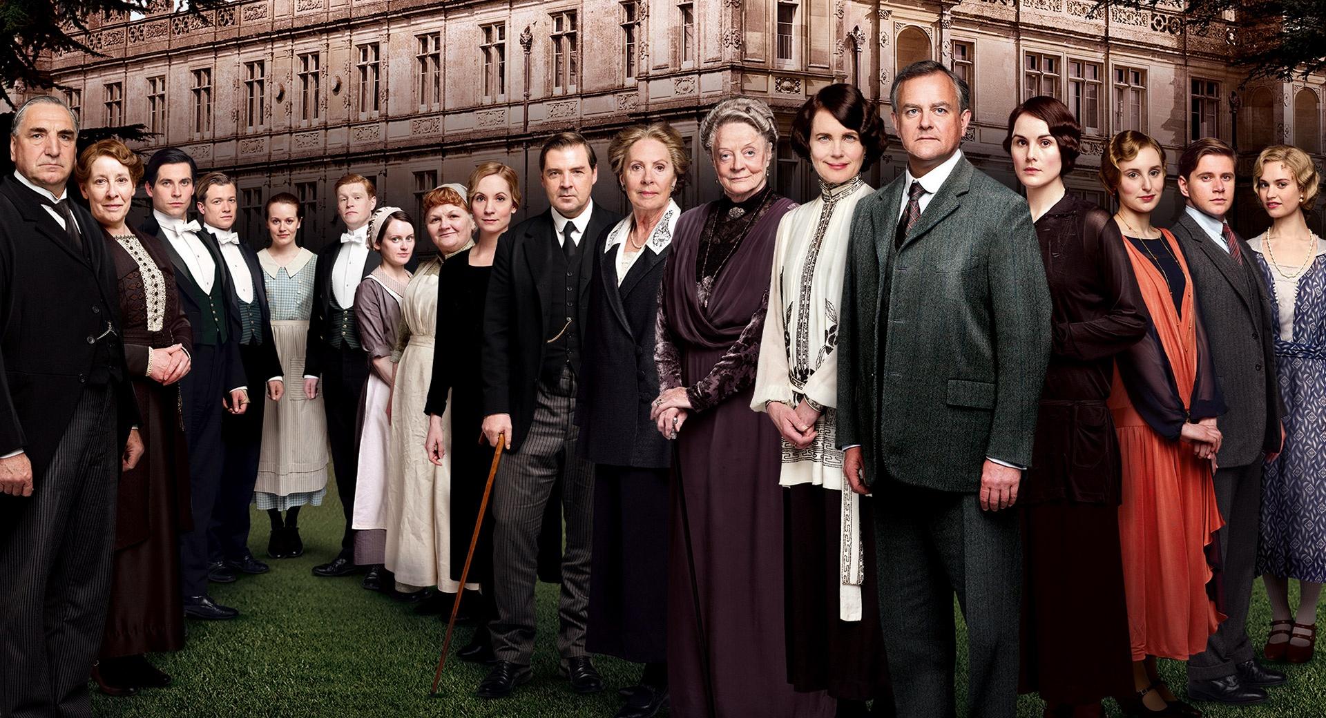 Downton Abbey TV Series Cast wallpapers HD quality