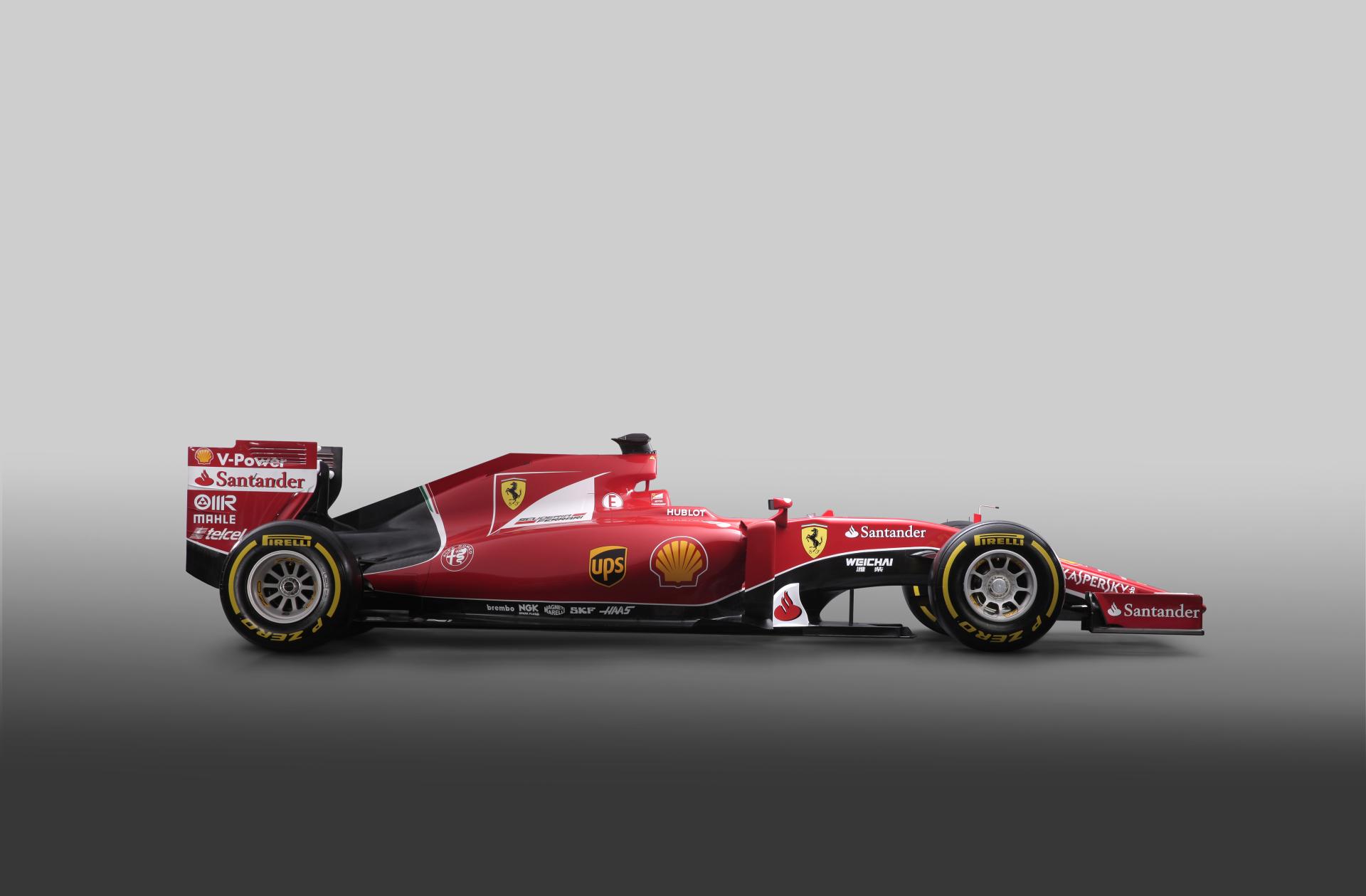 Ferrari SF15-T at 640 x 960 iPhone 4 size wallpapers HD quality