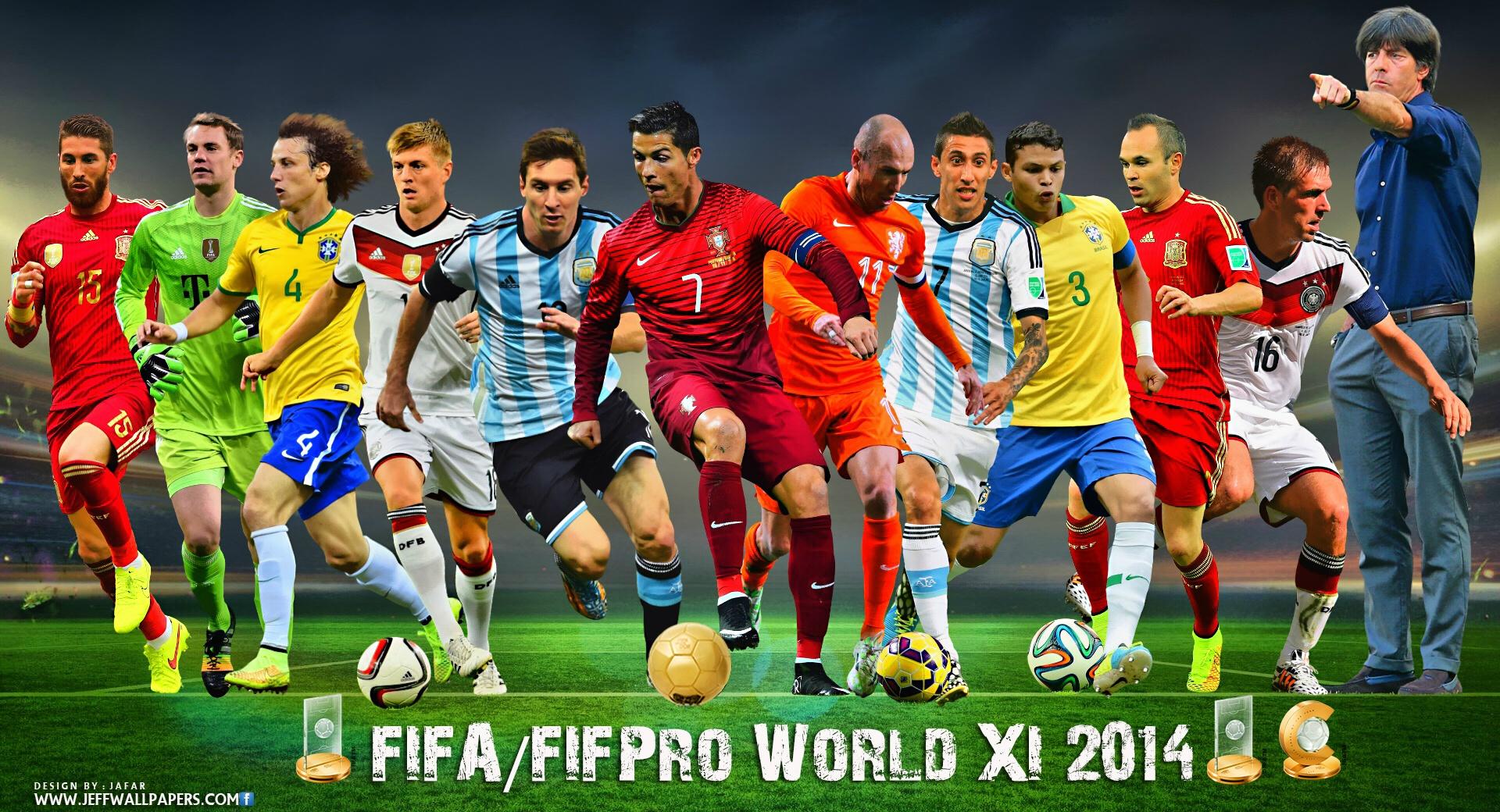 FIFA WORLD XI 2014 at 1024 x 1024 iPad size wallpapers HD quality