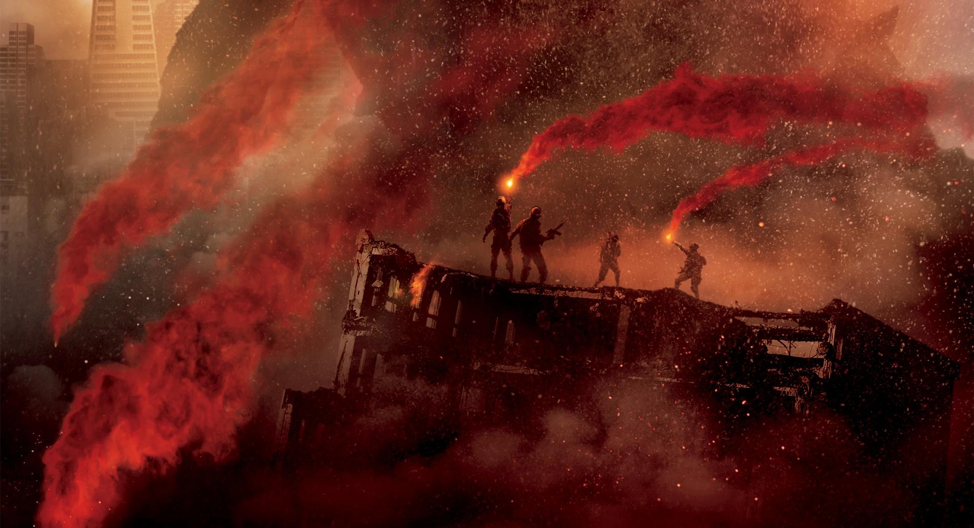 Godzilla 2014 Movie at 1024 x 768 size wallpapers HD quality