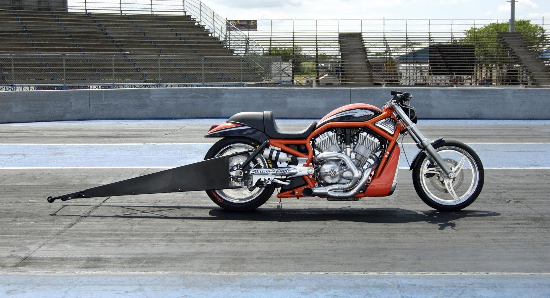 Harley Davidson Dragster 2 at 2048 x 2048 iPad size wallpapers HD quality