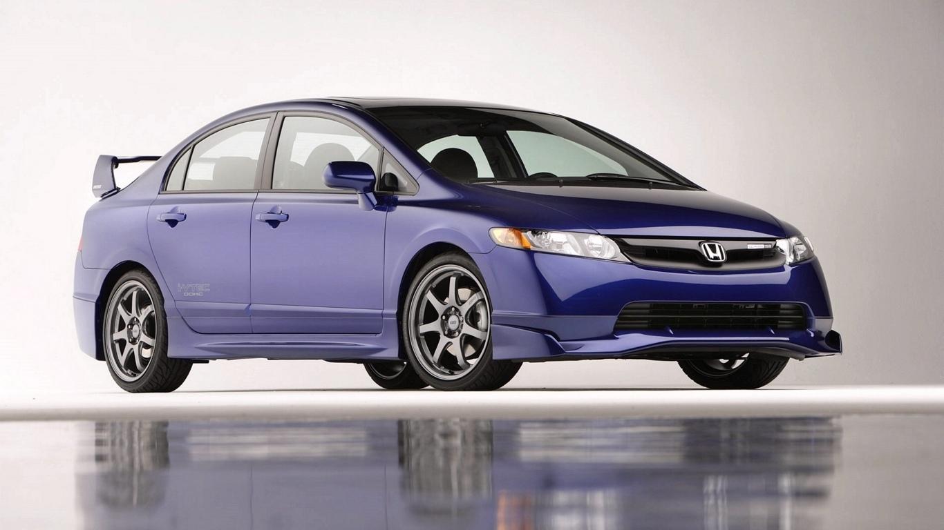 Honda Civic Si Mugen at 640 x 960 iPhone 4 size wallpapers HD quality