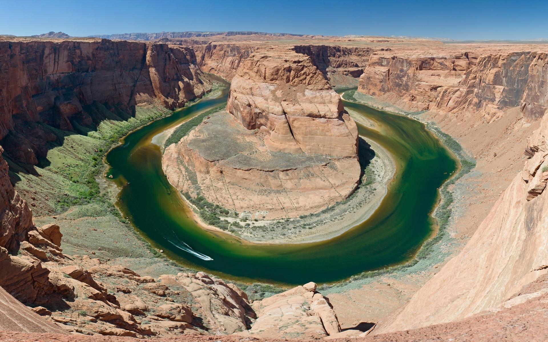 Horseshoe Bend at 640 x 1136 iPhone 5 size wallpapers HD quality