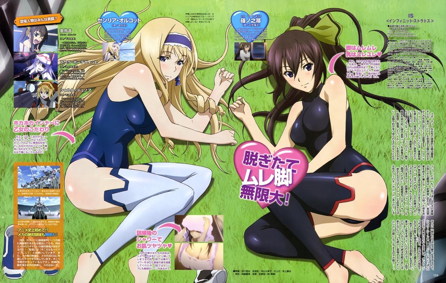 Infinite Stratos at 1152 x 864 size wallpapers HD quality
