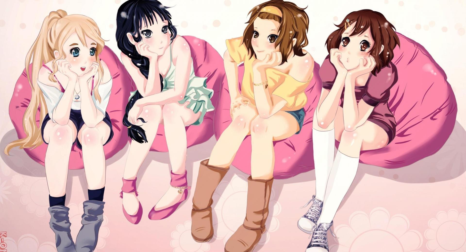 K-on Girls at 1152 x 864 size wallpapers HD quality