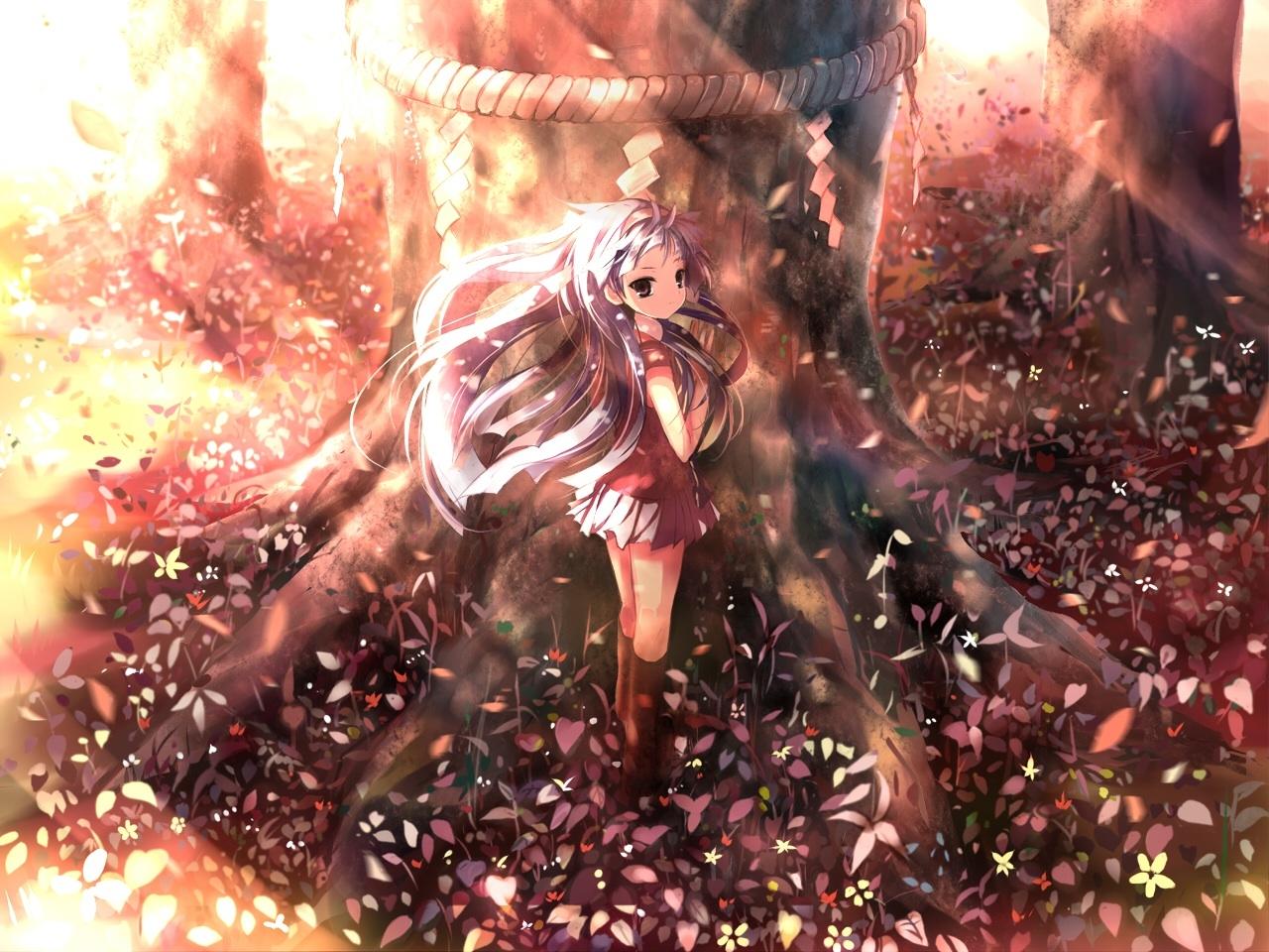 Kannagi Crazy Shrine Maidens at 320 x 480 iPhone size wallpapers HD quality