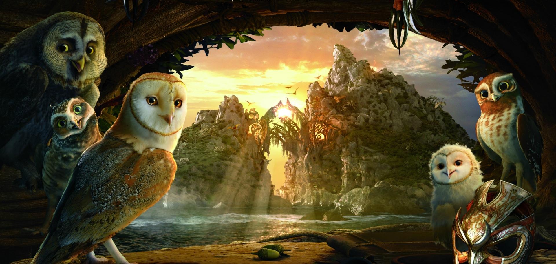 Legend Of The Guardians The Owls Of Ga Hoole at 1024 x 1024 iPad size wallpapers HD quality