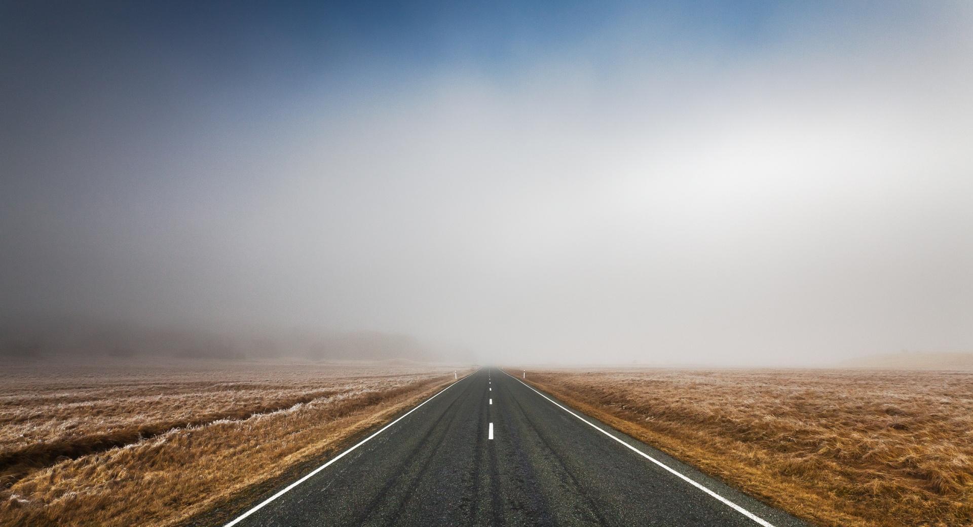 Long Straight Road at 640 x 1136 iPhone 5 size wallpapers HD quality