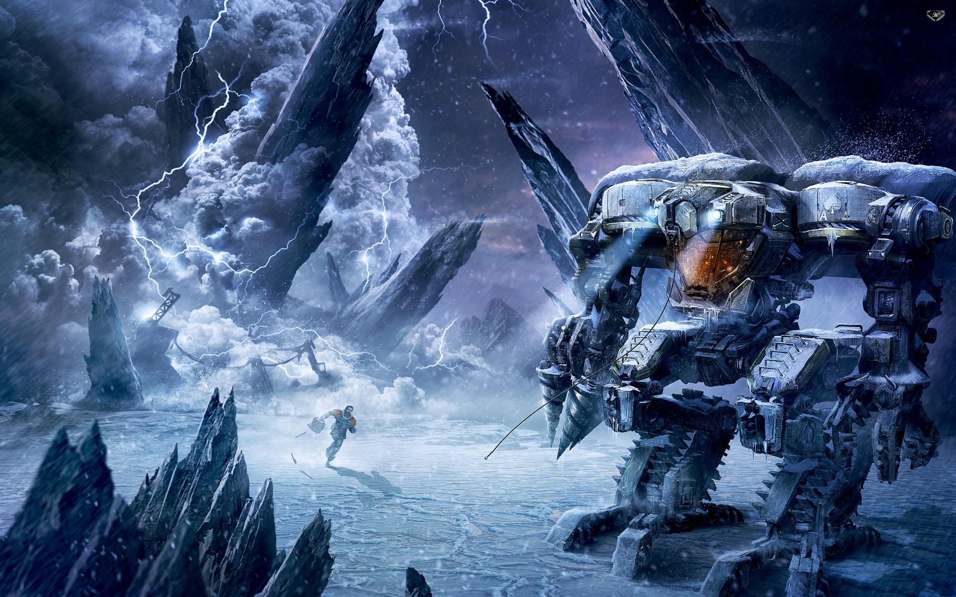 Lost Planet 3 at 640 x 1136 iPhone 5 size wallpapers HD quality