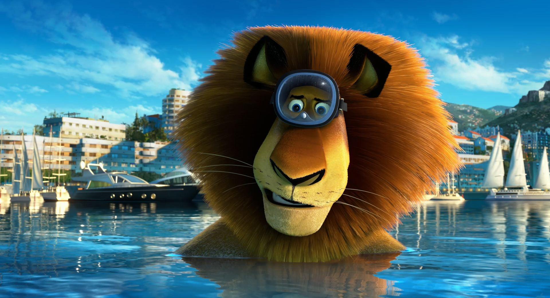 Madagascar 3 Alex at 1024 x 768 size wallpapers HD quality