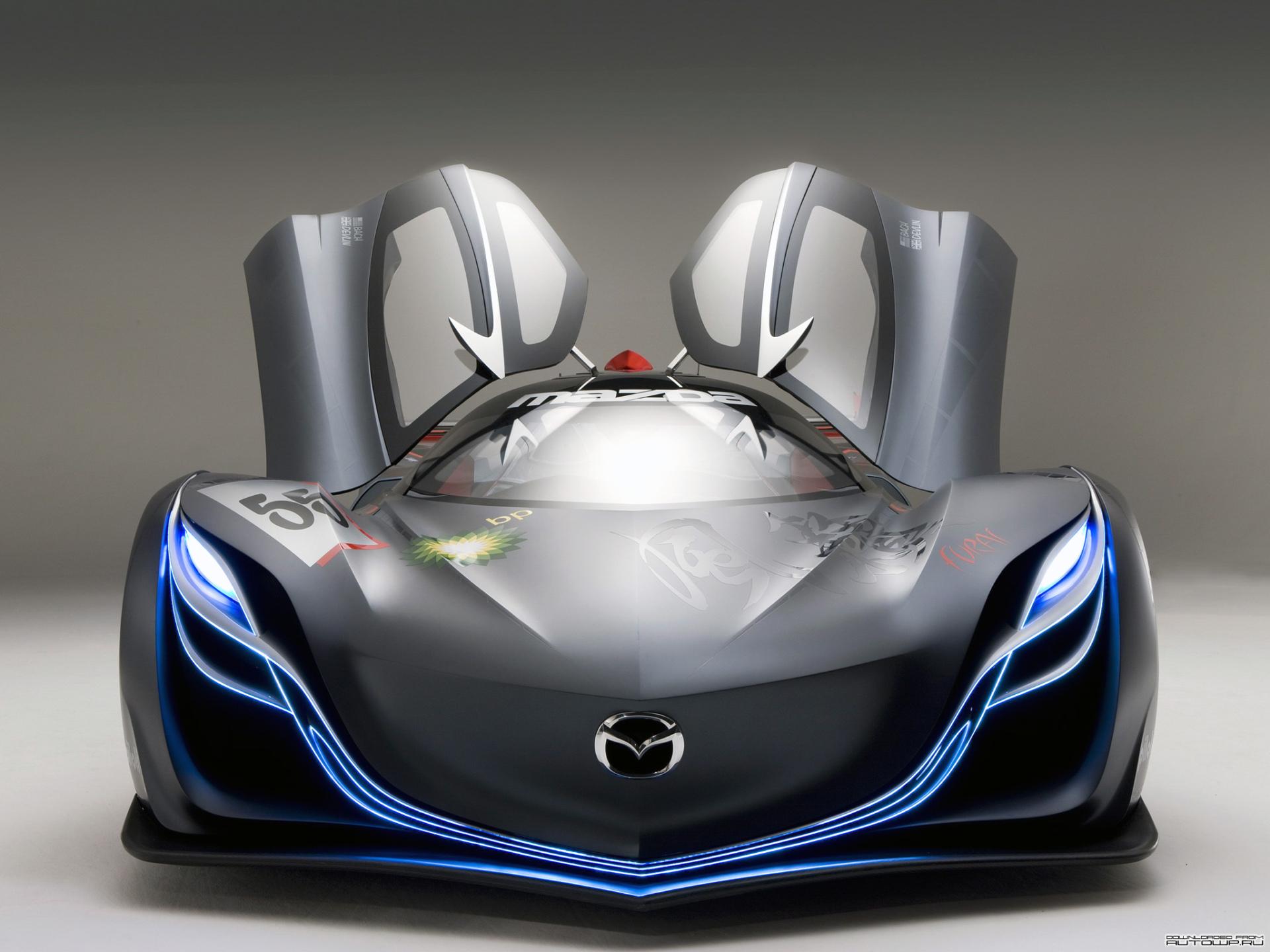 Mazda Furai at 640 x 960 iPhone 4 size wallpapers HD quality