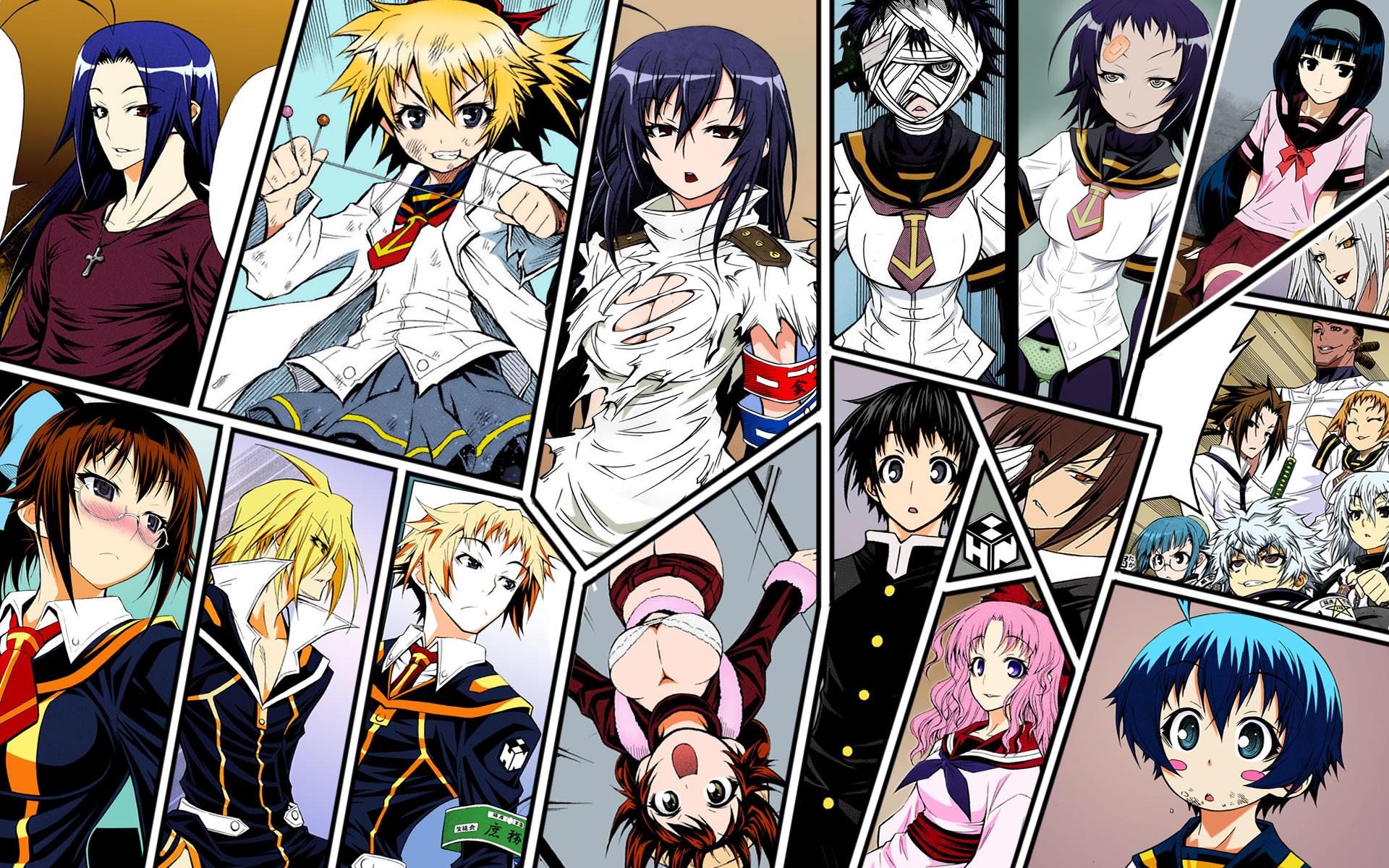 Medaka Box at 640 x 1136 iPhone 5 size wallpapers HD quality