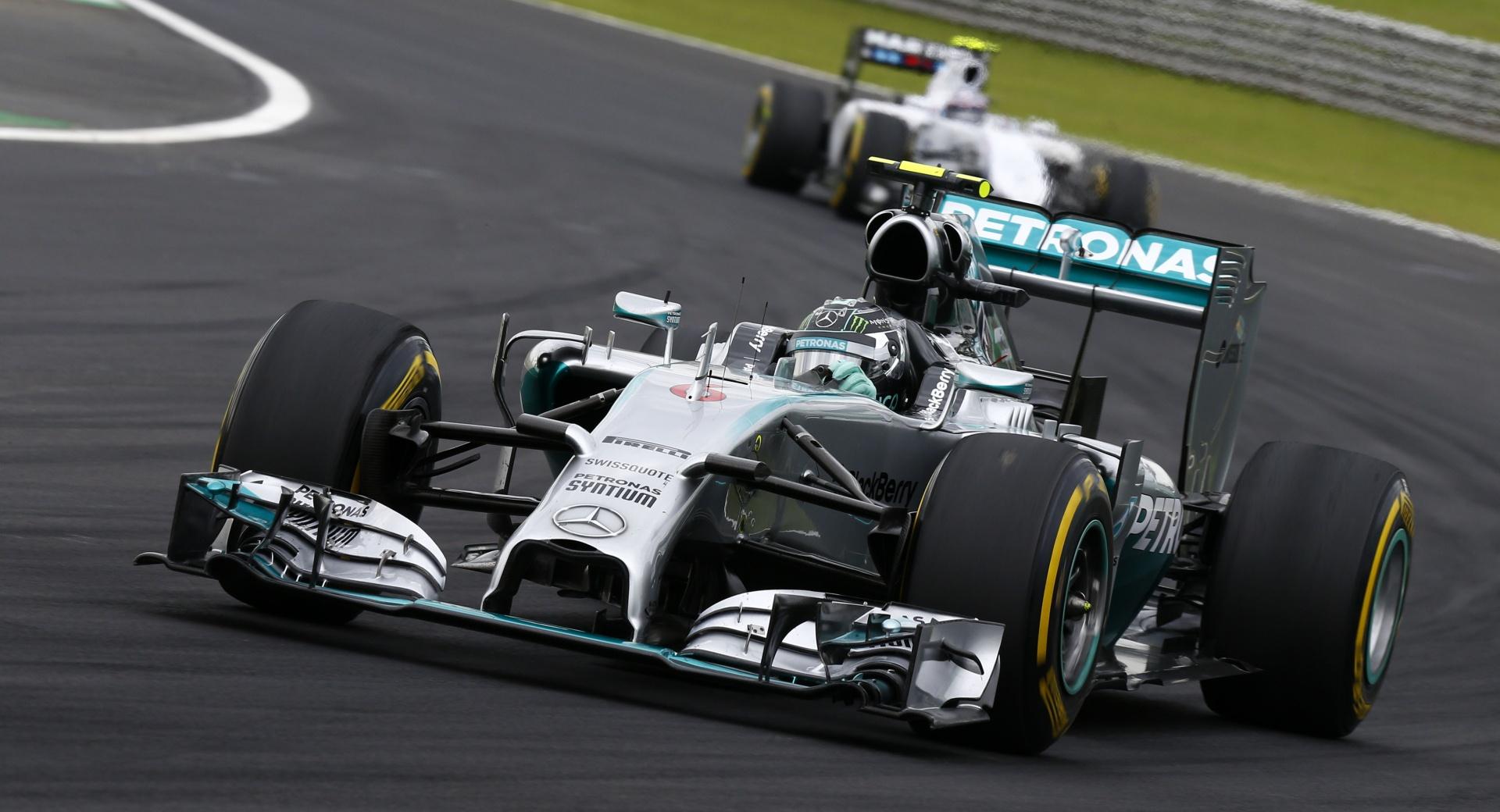 Mercedes F1 at 320 x 480 iPhone size wallpapers HD quality