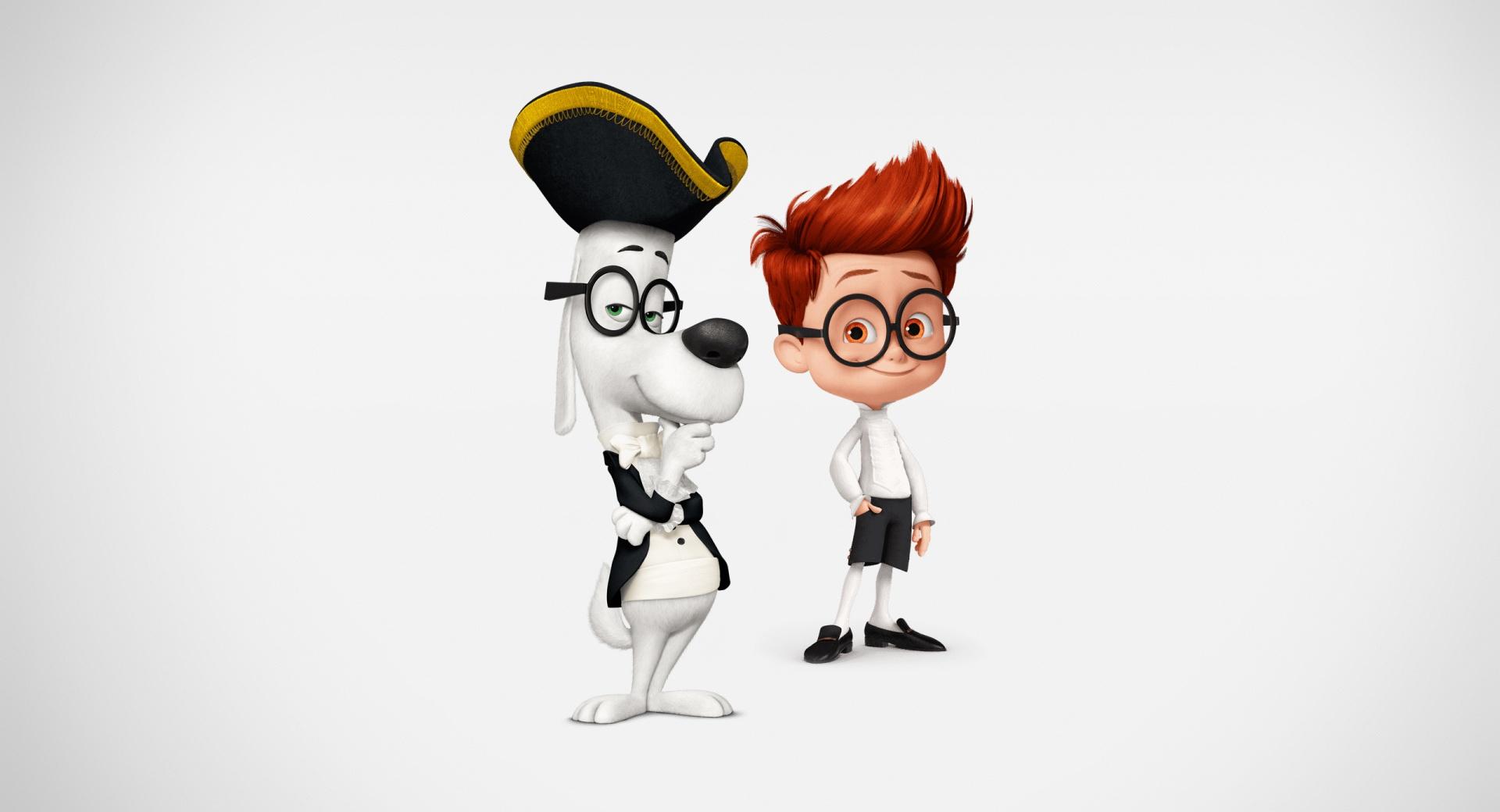 Mr. Peabody and Sherman at 1024 x 1024 iPad size wallpapers HD quality