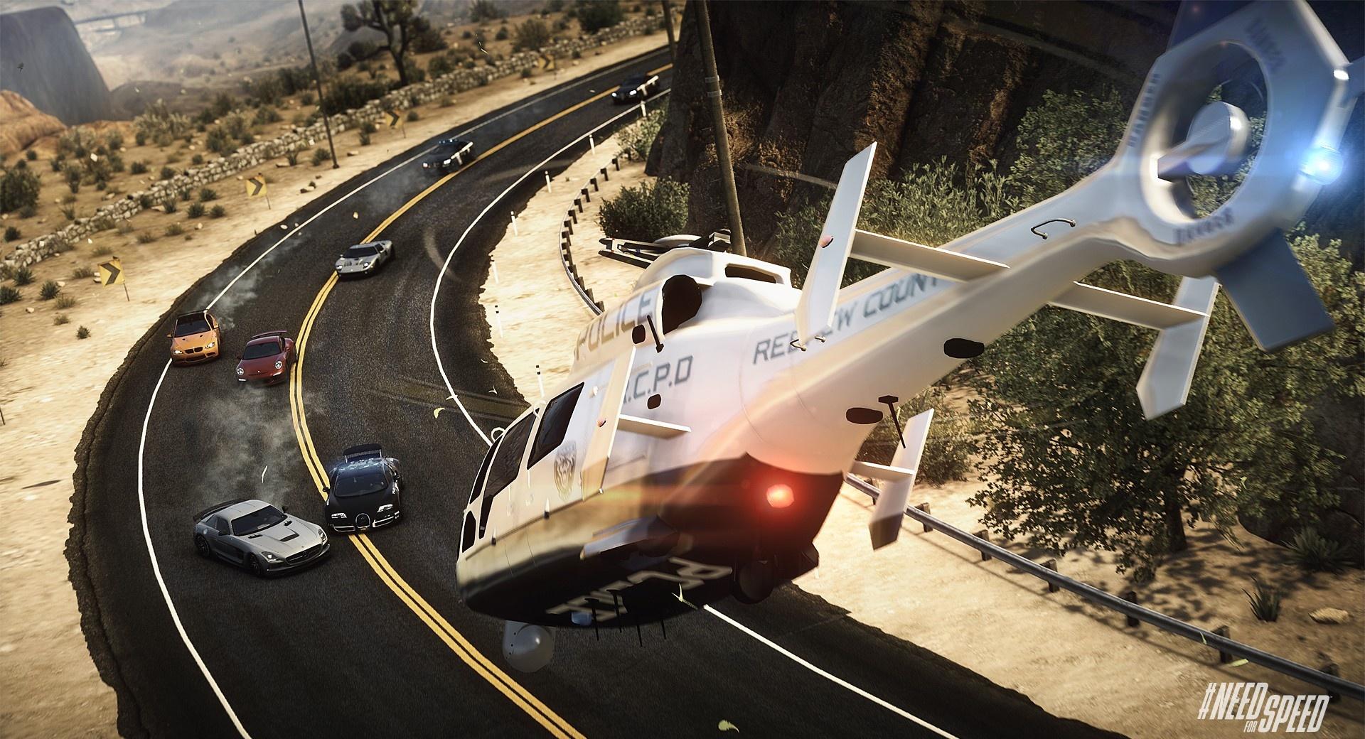 Need For Speed Rivals Helicopter Inbound at 1600 x 1200 size wallpapers HD quality