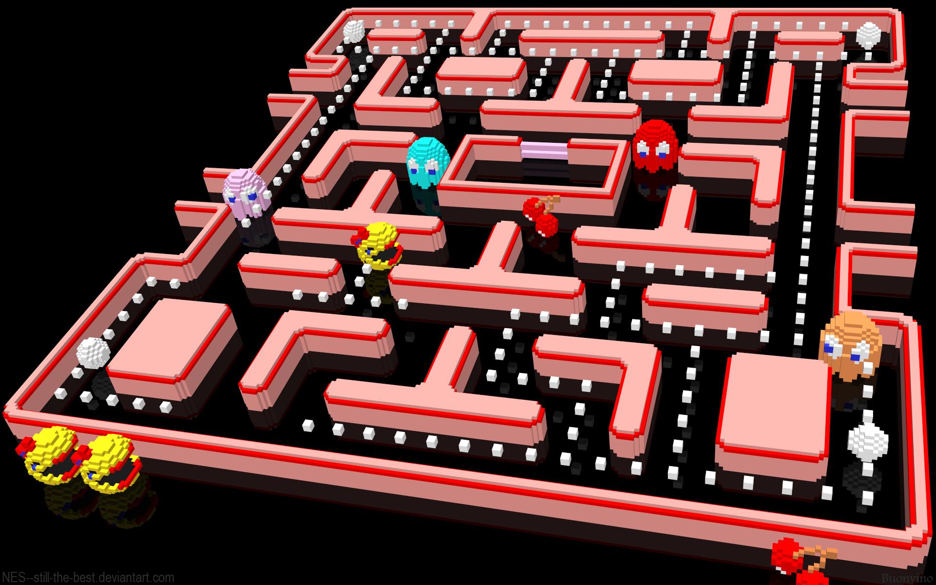 Pac-Man at 1280 x 960 size wallpapers HD quality