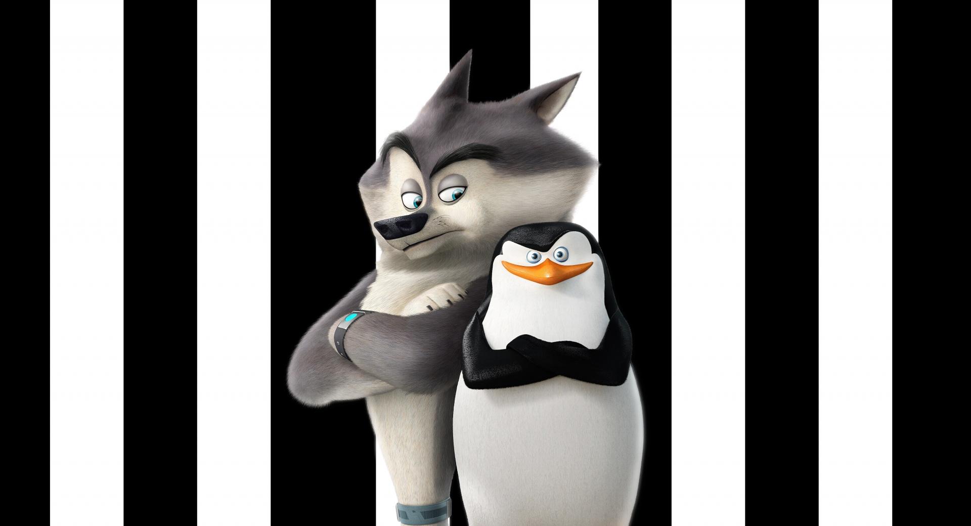 Penguins of Madagascar Skipper and Classified at 1334 x 750 iPhone 7 size wallpapers HD quality